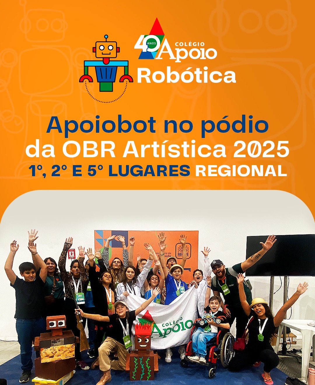 Notícia Colégio Apoio