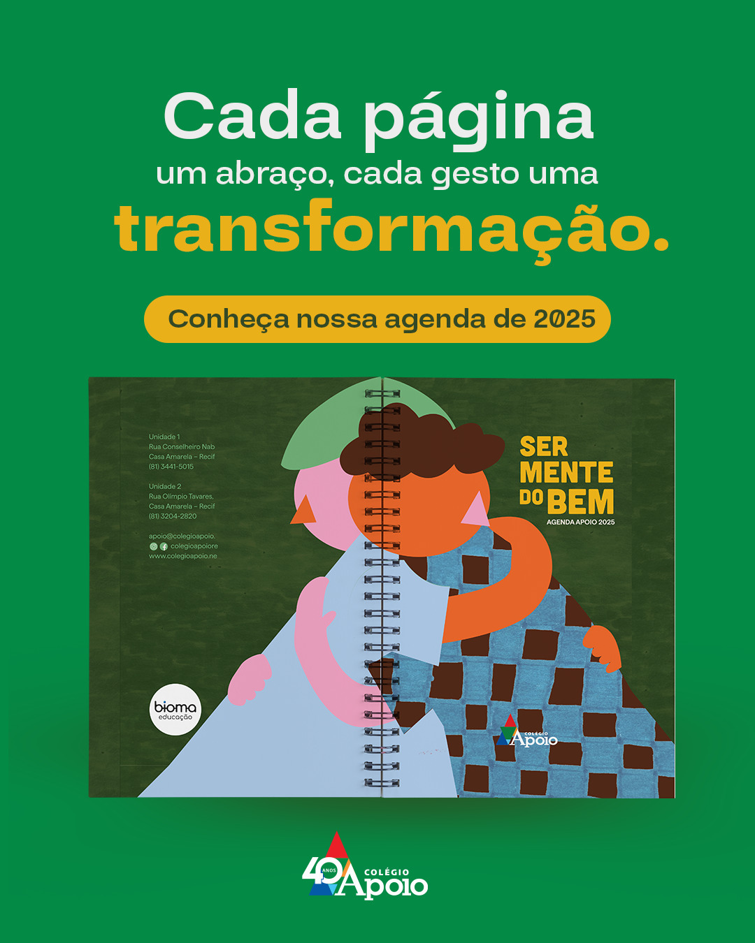 Agenda Apoio 2025
