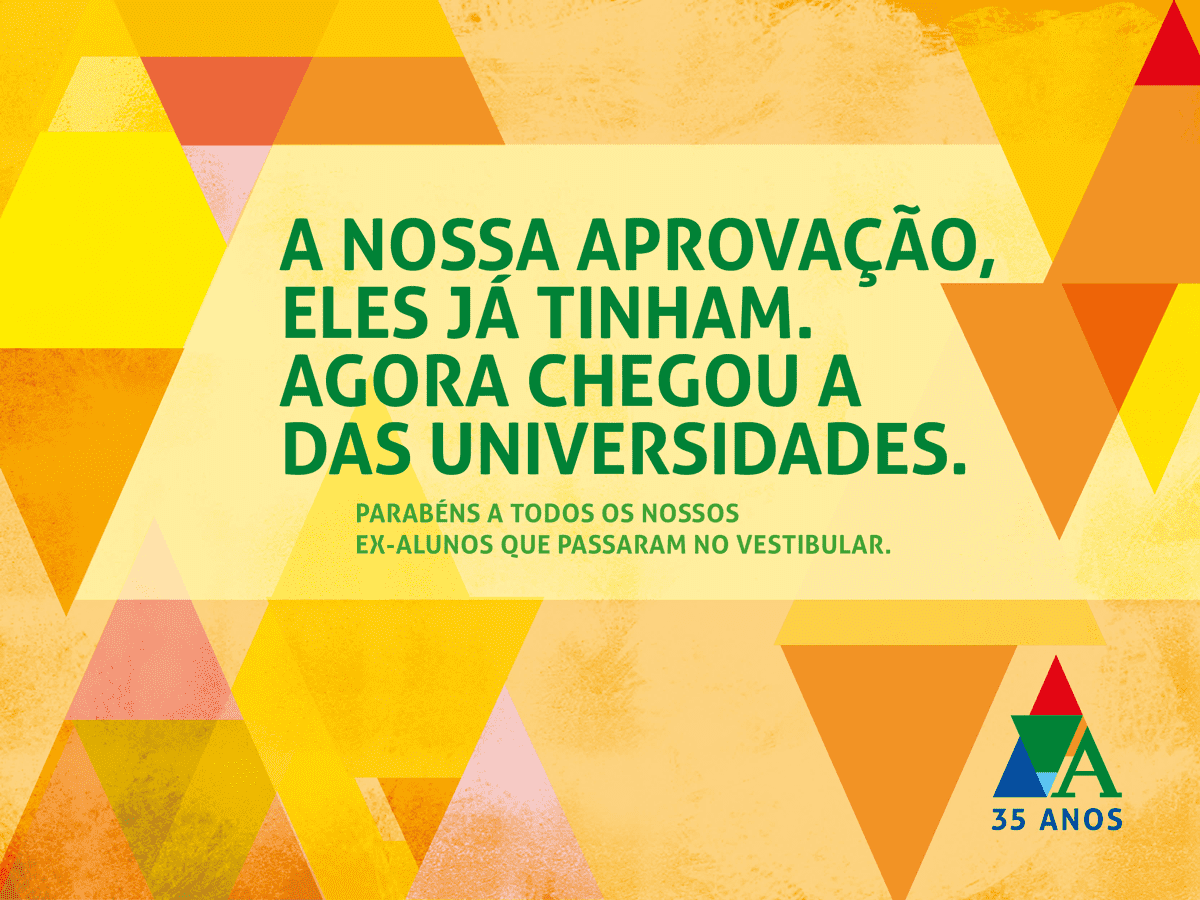 A nossa aprovação, eles já tinham. Agora chegou a das universidades