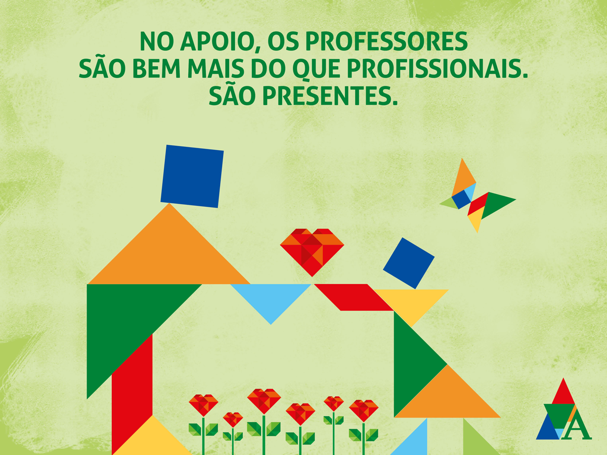 No Apoio, os professores são bem mais do que profissionais. São presentes