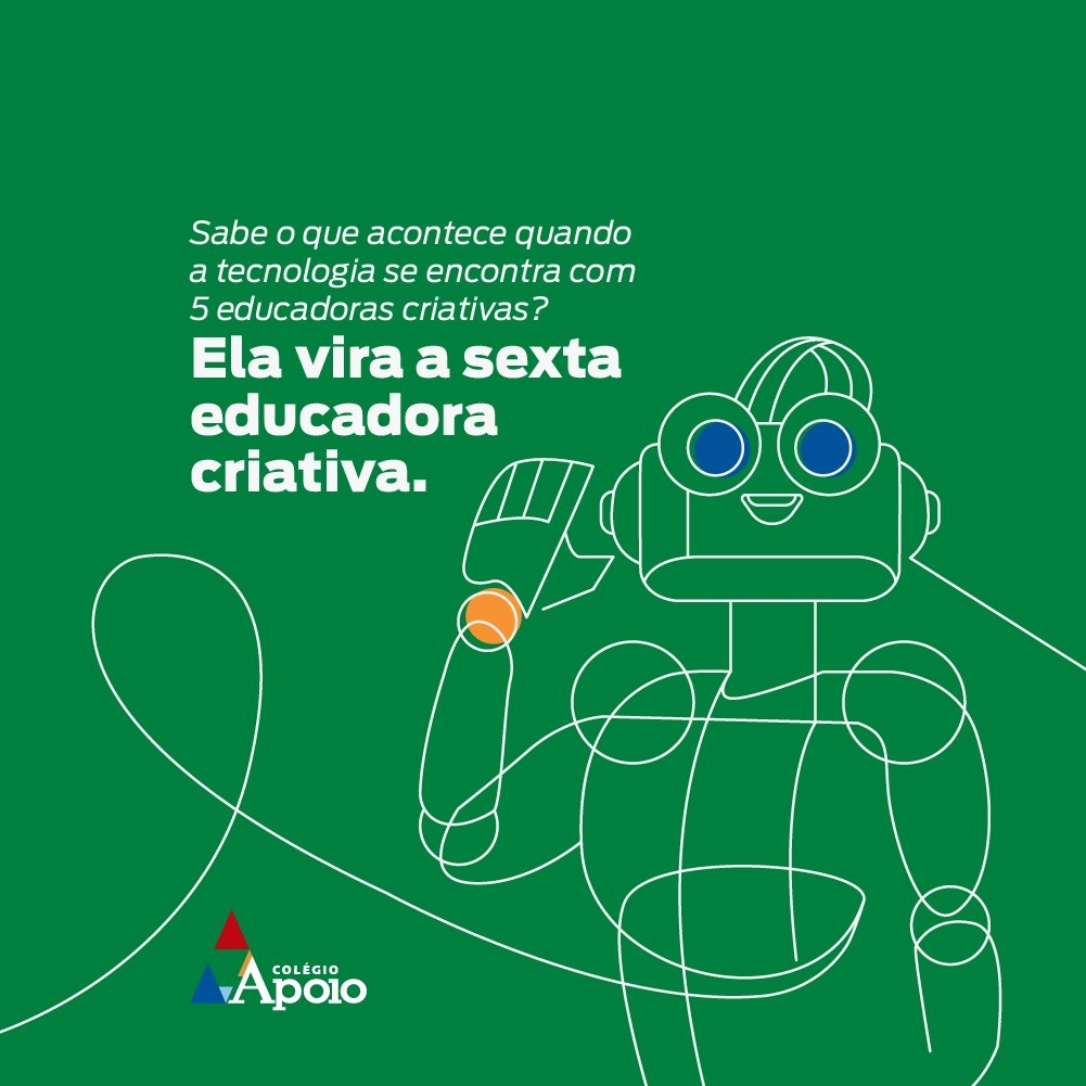 A oportunidade de aprender formas inteligentes de mudar a educação e as práticas pedagógicas com a ajuda amiga da tecnologia.