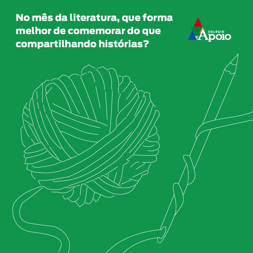 No mês da literatura, que forma melhor de comemorar do que compartilhando histórias?