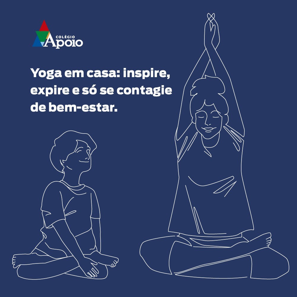 Yoga em casa: inspire, expire e só se contagia de bem-estar