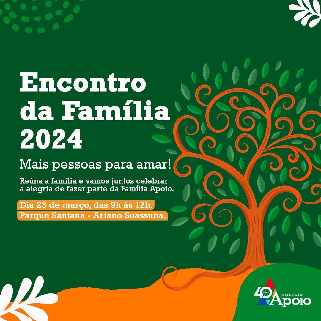 Encontro da Família 2024: Mais pessoas para amar