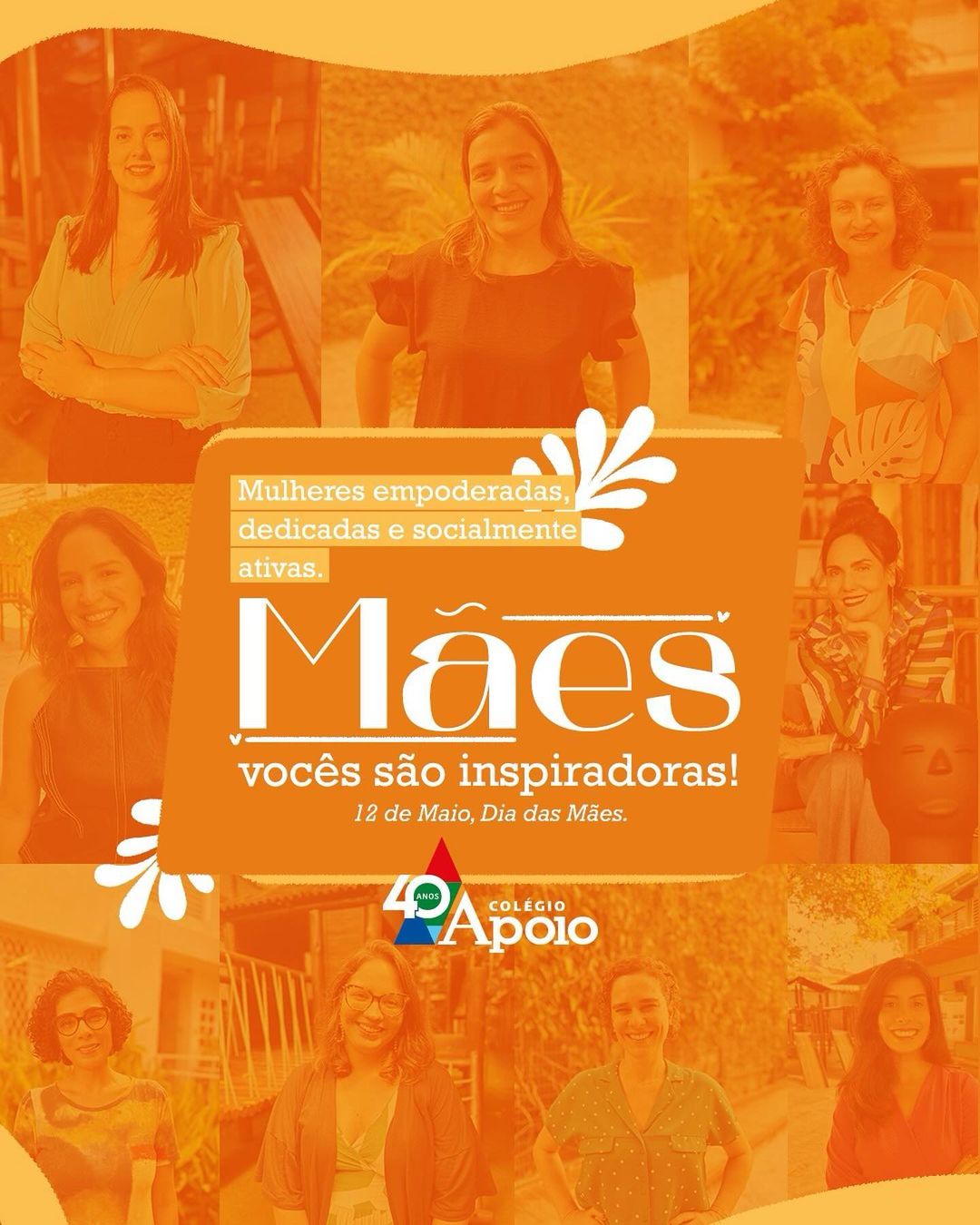 Mães, vocês são inspiradoras!