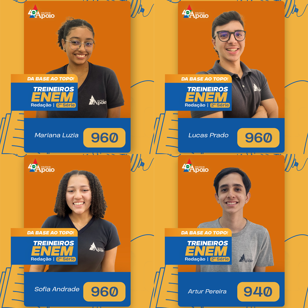 Treineiros ENEM Redação - 2ª Série do Colégio Apoio
