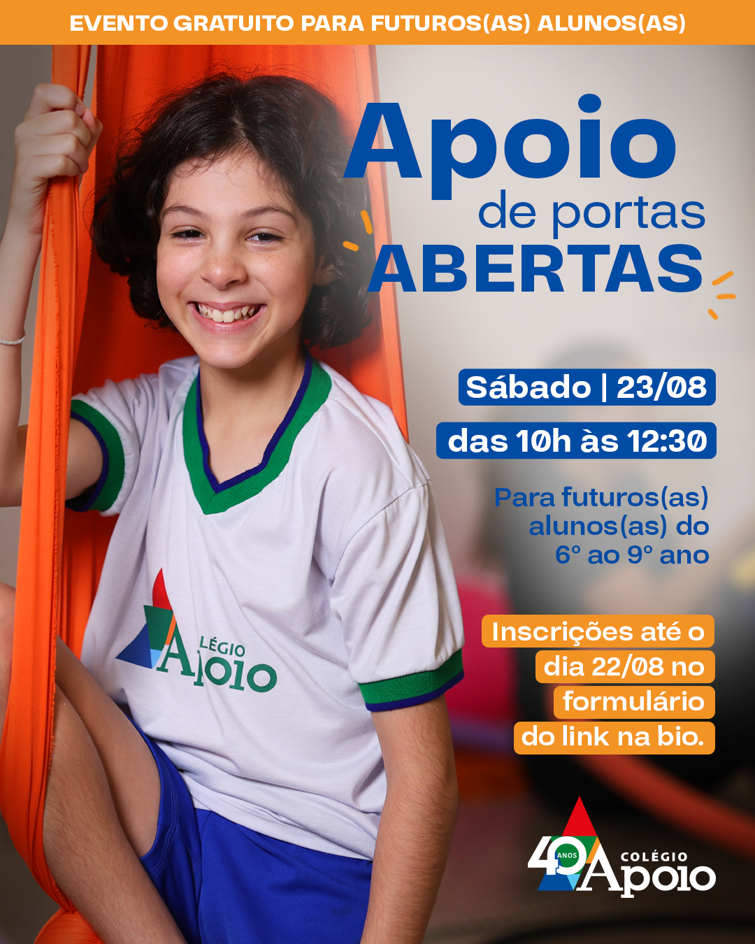 Apoio de Portas Abertas FUND. 2 | Agosto/25