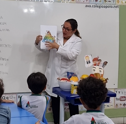 Alimentação saudável é a base do aprendizado